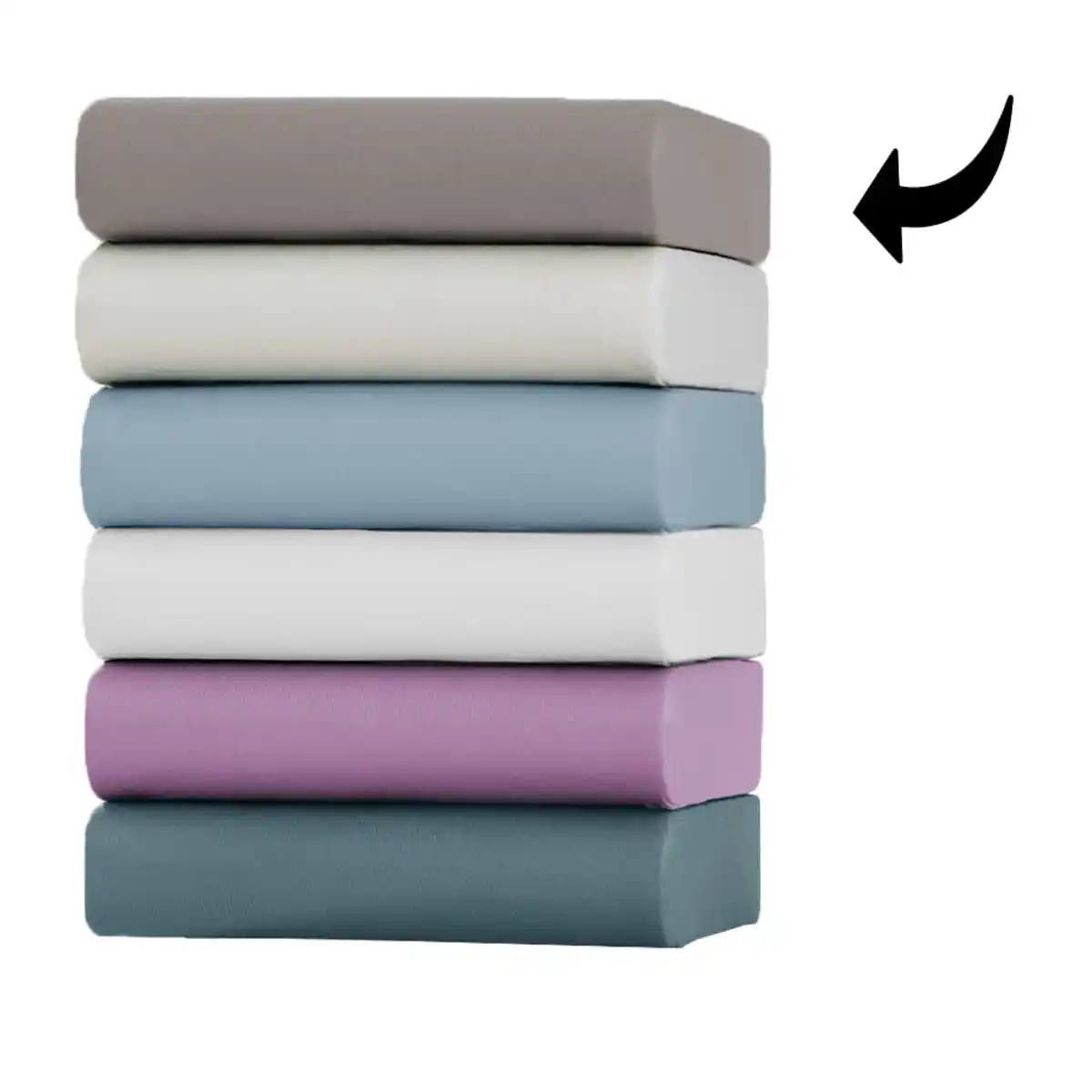 Bild 1 von Jersey Spannbetttuch, ca. 180 - 200 x 200 cm