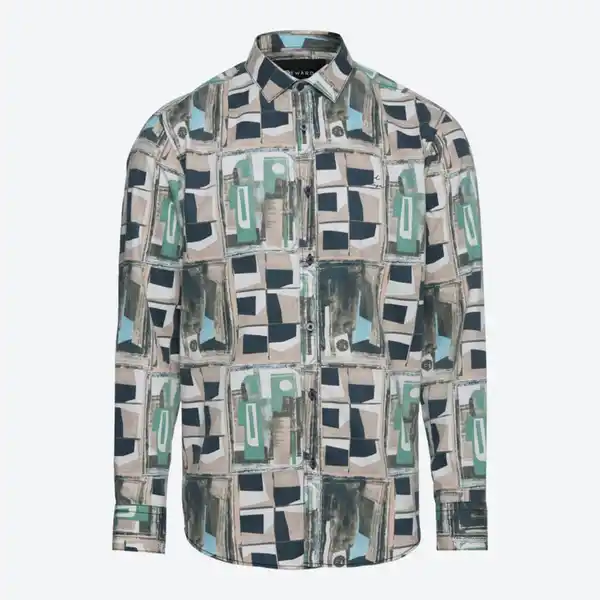 Bild 2 von Herren-Langarm-Hemd mit Regular-Fit