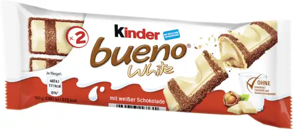 Bild 4 von Ferrero Kinder Bueno 2er Riegel, 39 g