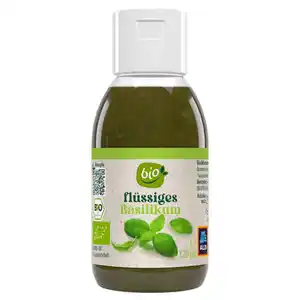 Bio-Kräuter flüssig 120 ml, Basilikum