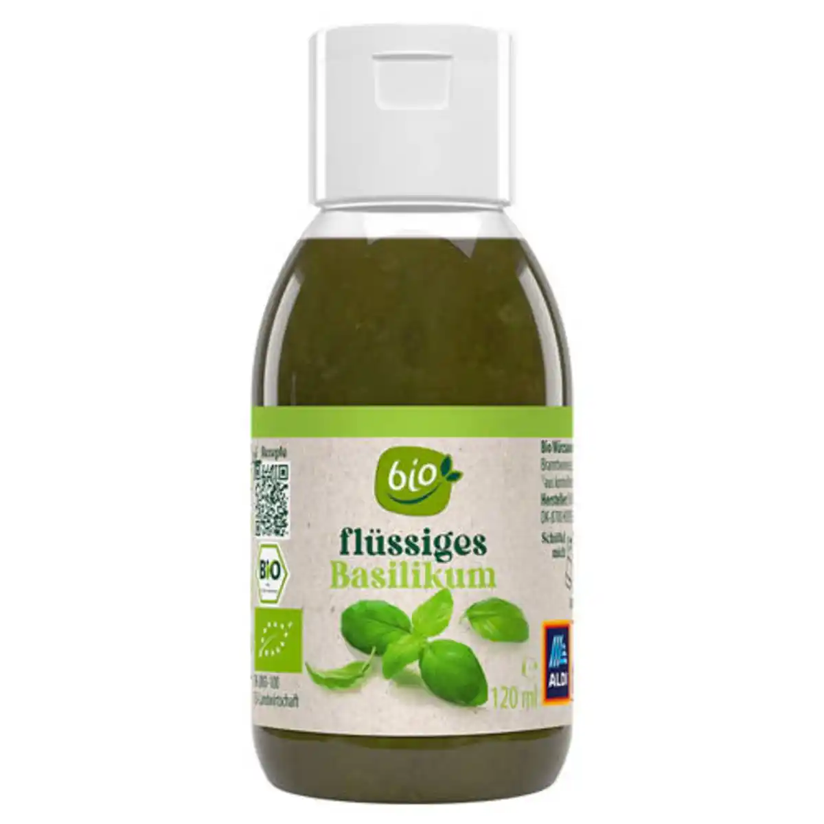Bild 1 von Bio-Kräuter flüssig 120 ml, Basilikum