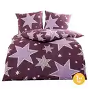 Bild 4 von Feinbiber-Bettwäsche "Sterne"