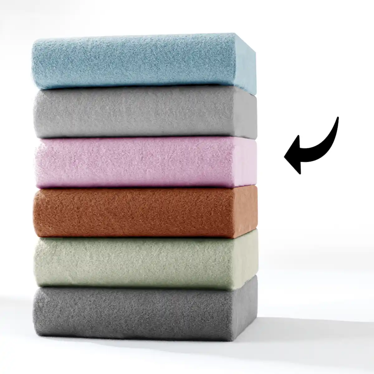 Bild 1 von Teddy-Flausch-Spannbetttuch - ca. 140 - 160 x 200 cm