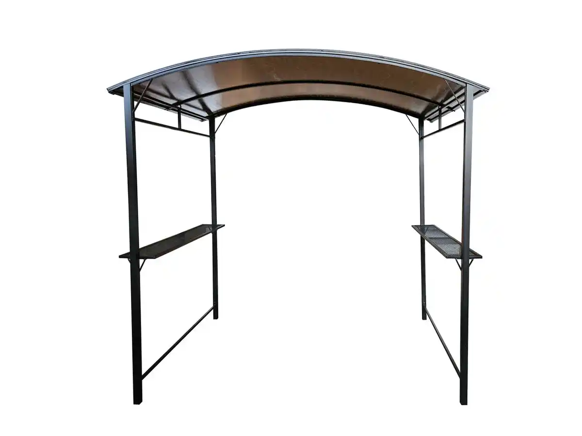 Bild 1 von Grillpavillon aus Stahl, ca. 228 x 150 x 228 cm - Anthrazit