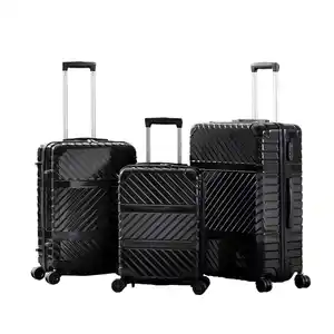 Kofferset 3-teilig Schwarz 