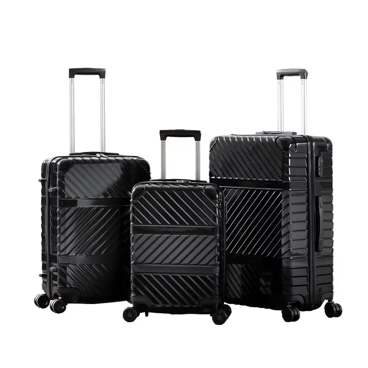 Bild 1 von Kofferset 3-teilig Schwarz 