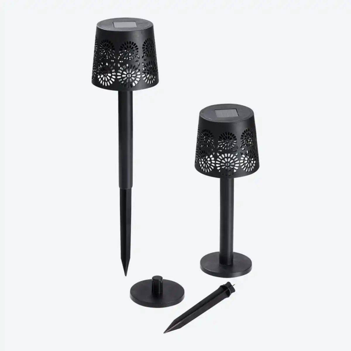 Bild 2 von Solarleuchte mit 2-in-1-Funktion, Höhe ca. 23 cm