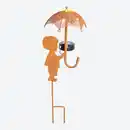 Bild 3 von Solar-Stab "Junge" oder "Mädchen", Höhe ca. 44 cm