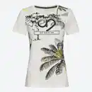 Bild 3 von Damen-Funktions-T-Shirt mit Frontaufdruck