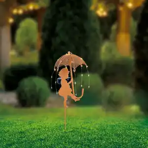 Solar-Stab "Junge" oder "Mädchen", Höhe ca. 44 cm