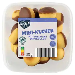 MEINE KUCHENWELT Mini Kuchen 240 g, mit Vollmilchschokolade