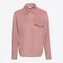 Bild 3 von Damen-Bluse in Veloursleder-Optik