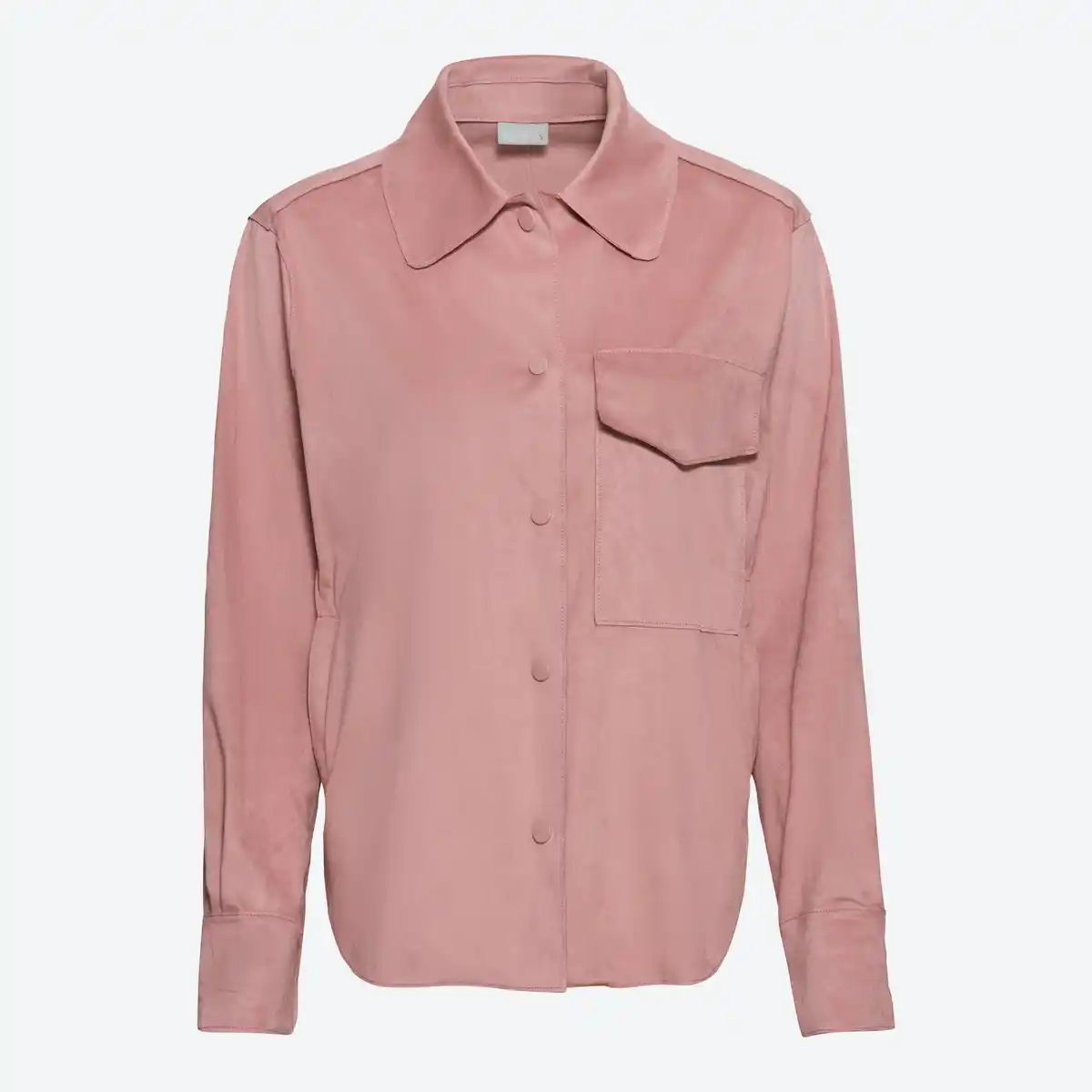 Bild 3 von Damen-Bluse in Veloursleder-Optik