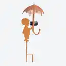 Bild 4 von Solar-Stab "Junge" oder "Mädchen", Höhe ca. 44 cm