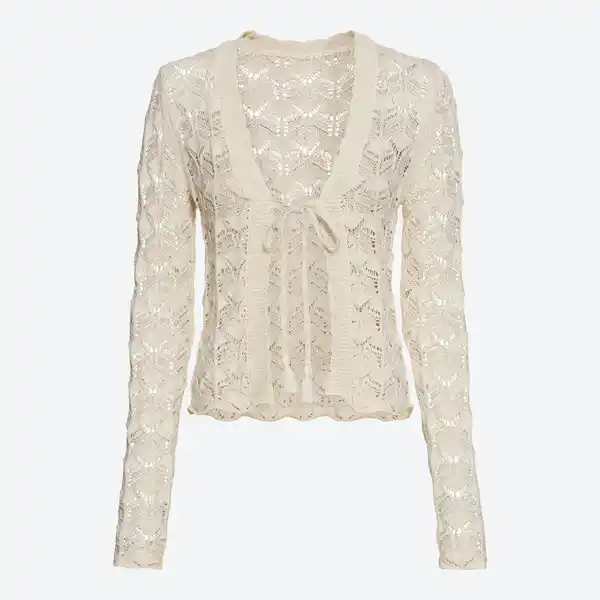 Bild 3 von Damen-Cardigan im Ajour-Design