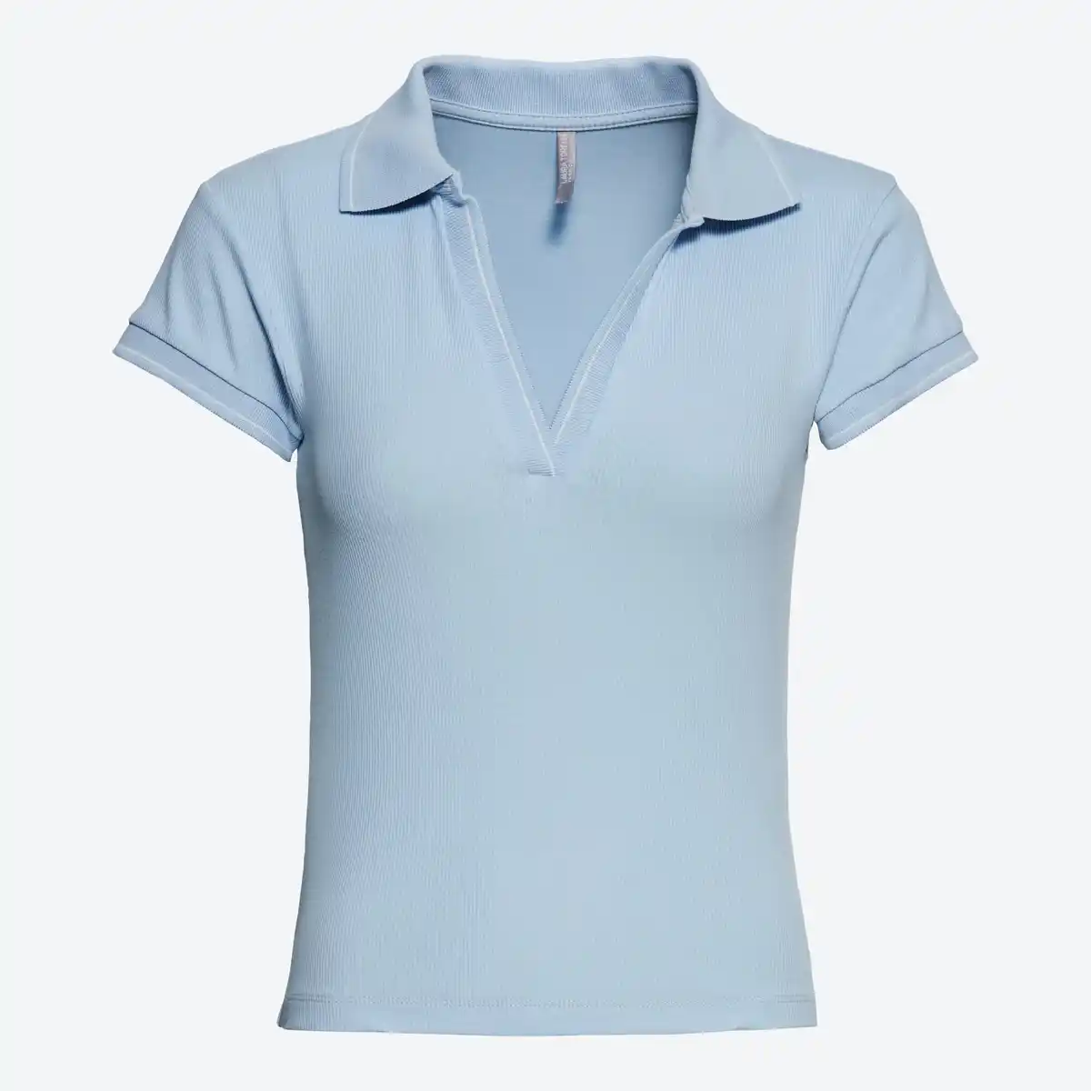 Bild 3 von Damen-Poloshirt mit Ripp-Struktur