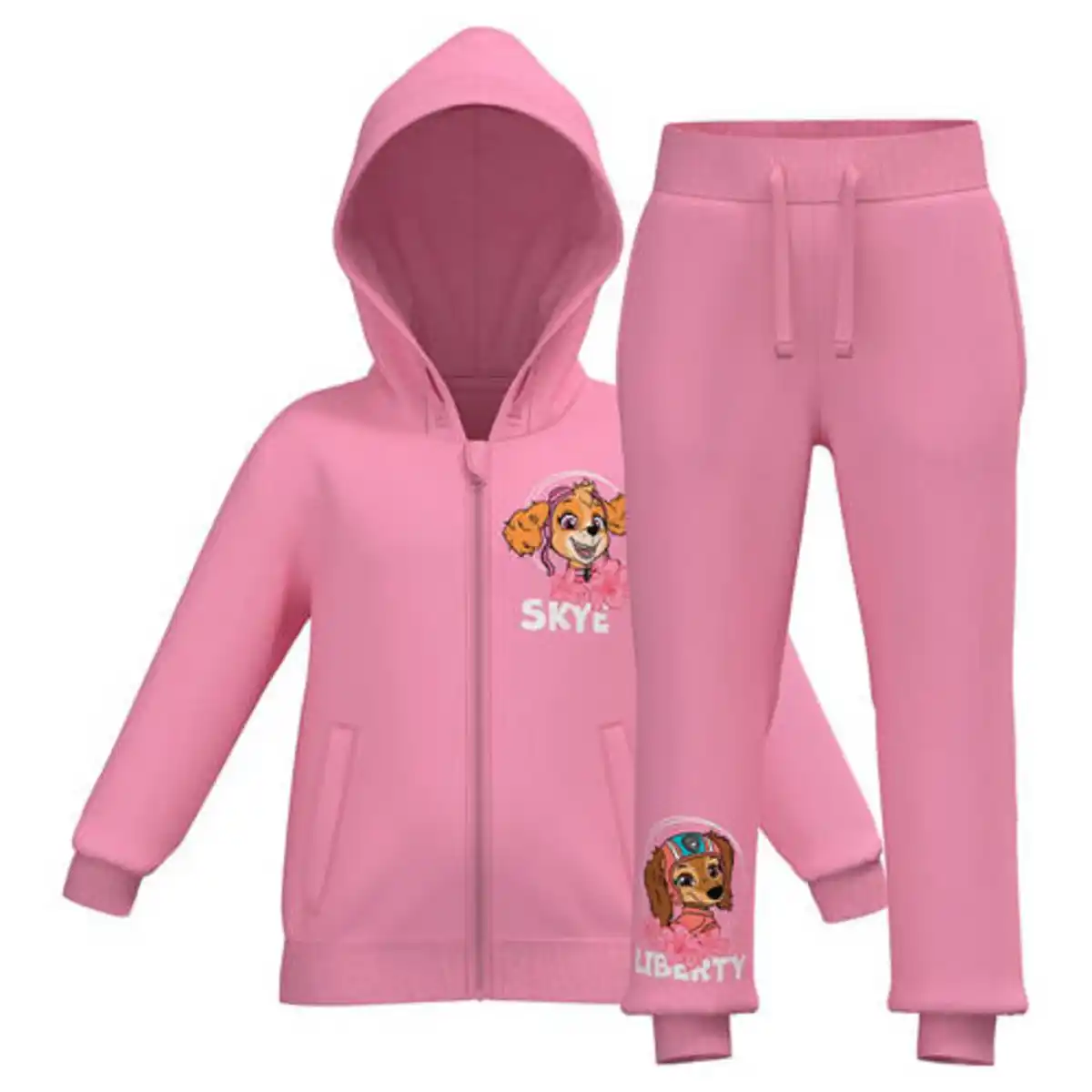 Bild 1 von LICENSED Kleinkinder Jogginganzug, Rosa Paw Patrol, 98/104