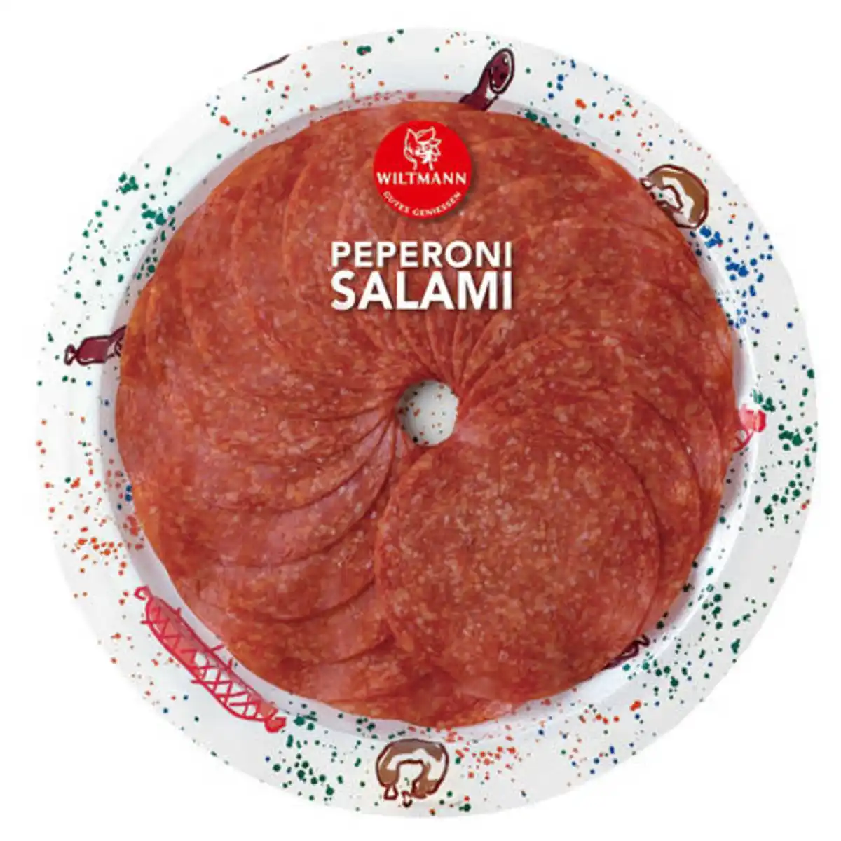 Bild 1 von WILTMANN Genießer-Teller, Peperoni 80 g