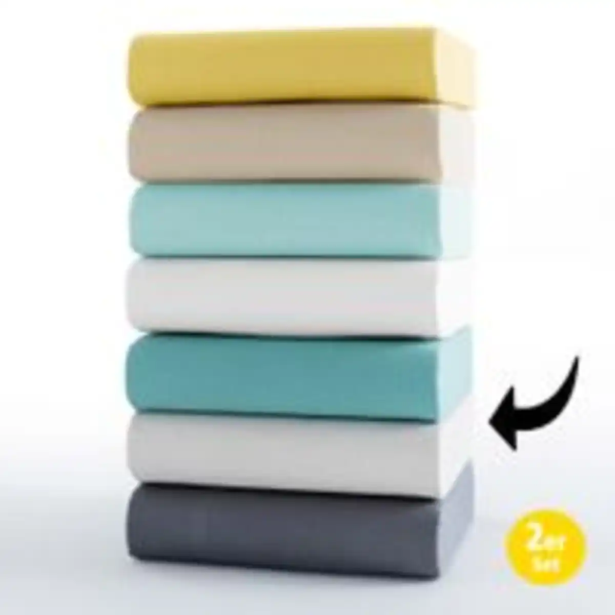 Bild 2 von Jersey Spannbetttuch