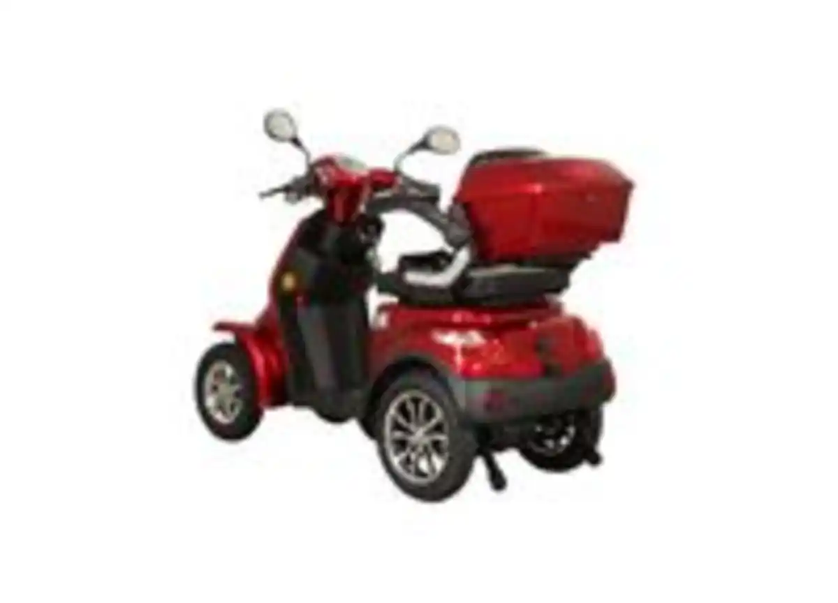 Bild 4 von E-Seniorenmobil CL-30ZR-60, Blei-Akku, 4-Rad, 1000 Watt, Blei Rot