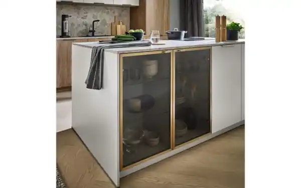 Bild 2 von Einbauküche Toronto/Perfect Soft, Ulme/Mocca, inkl. AEG Elektrogeräte