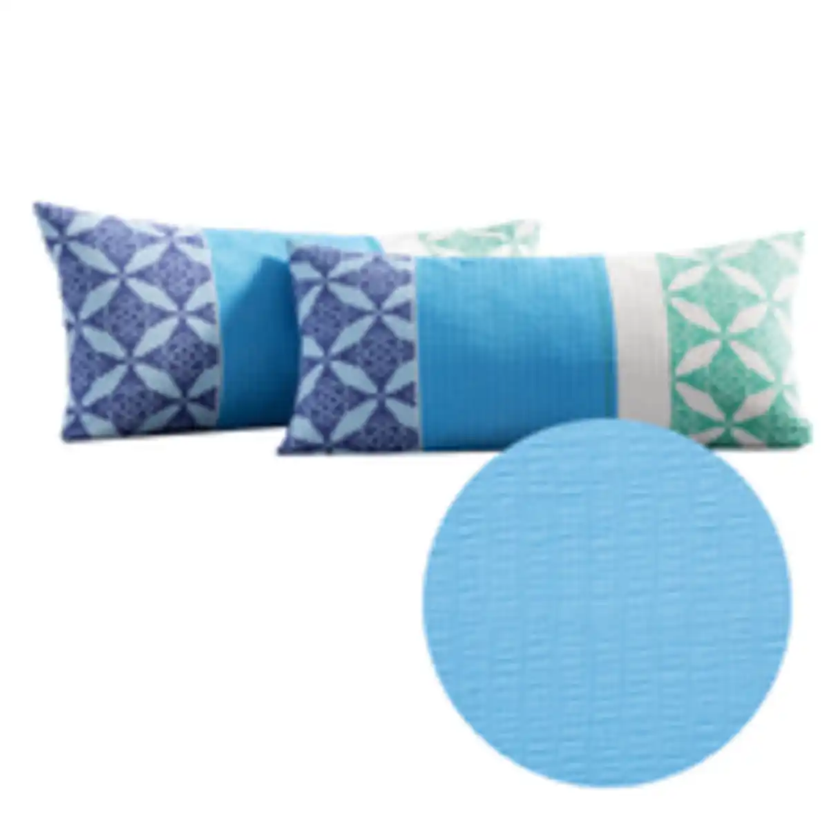 Bild 3 von Seersucker-Kissenbezüge, 2er-Set, je ca. 40 x 80 cm