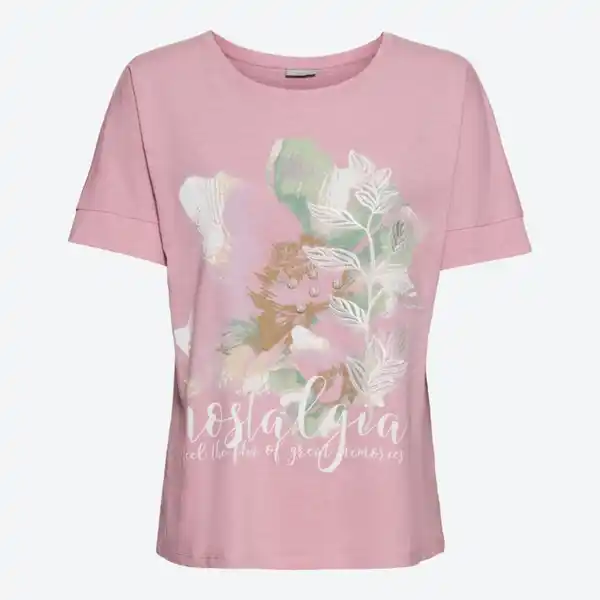 Bild 2 von Damen-T-Shirt mit Frontaufdruck