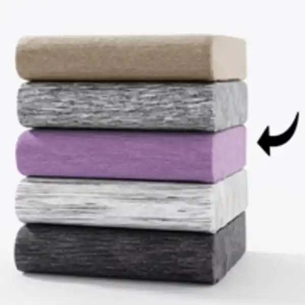 Bild 3 von Jersey-Melange-Spannbetttuch