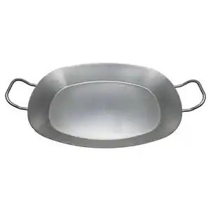 BBQ Eisenpfannen Sortiment, Oval