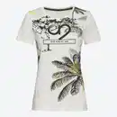 Bild 2 von Damen-Funktions-T-Shirt mit Frontaufdruck