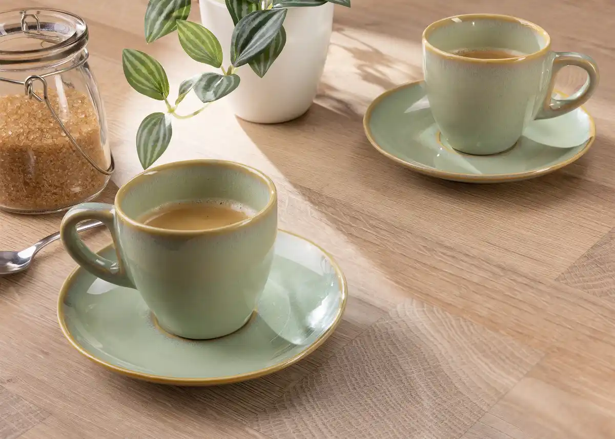Bild 4 von IDEENWELT Espressotassen 2er-Set grün