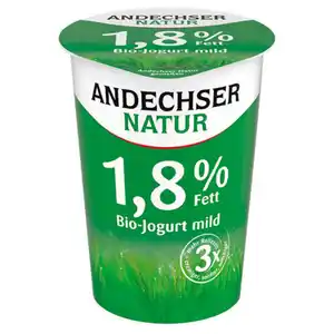 ANDECHSER NATUR Bio-Joghurt 1,8 %, 500 g