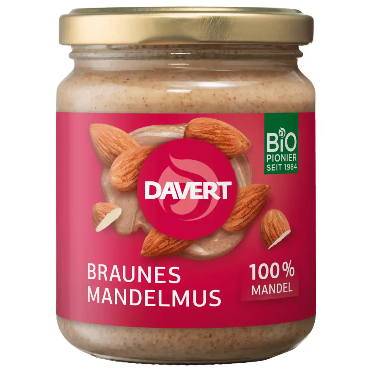 Bild 1 von Davert Bio Braunes Mandelmus 250g