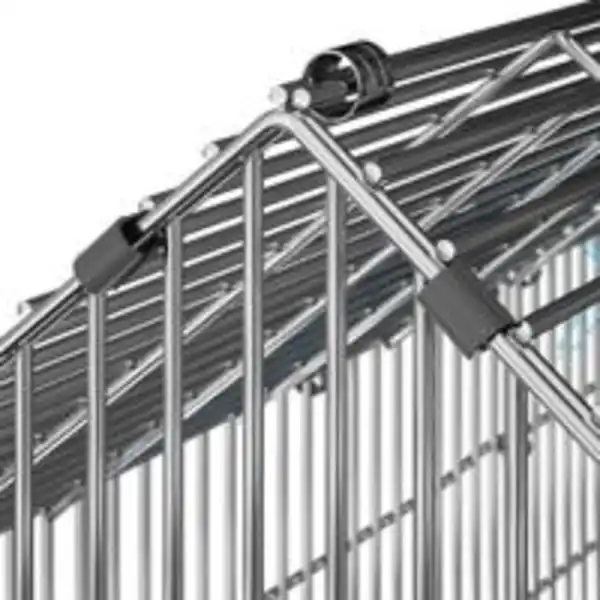 Bild 4 von CADOCA Kleintierfreilauf - Hasenfreilauf inkl Sonnenschutz 180 x 75 x 75cm grün