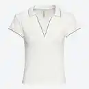 Bild 3 von Damen-Poloshirt mit Ripp-Struktur