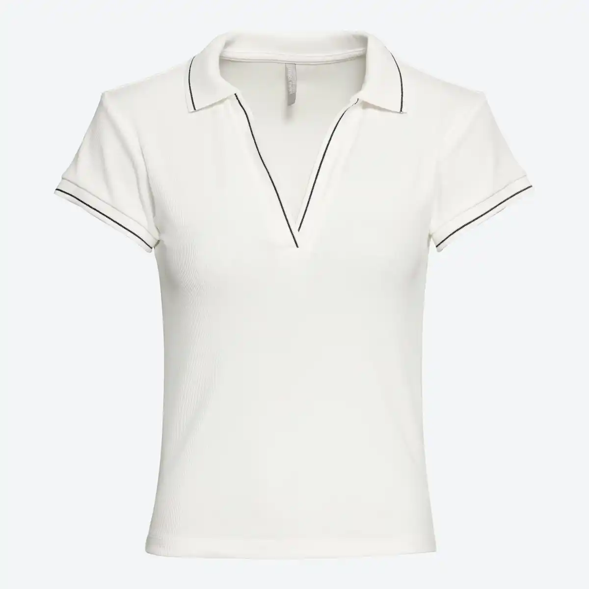 Bild 3 von Damen-Poloshirt mit Ripp-Struktur