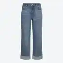 Bild 3 von Damen-Capri-Jeans mit Strasssteinen