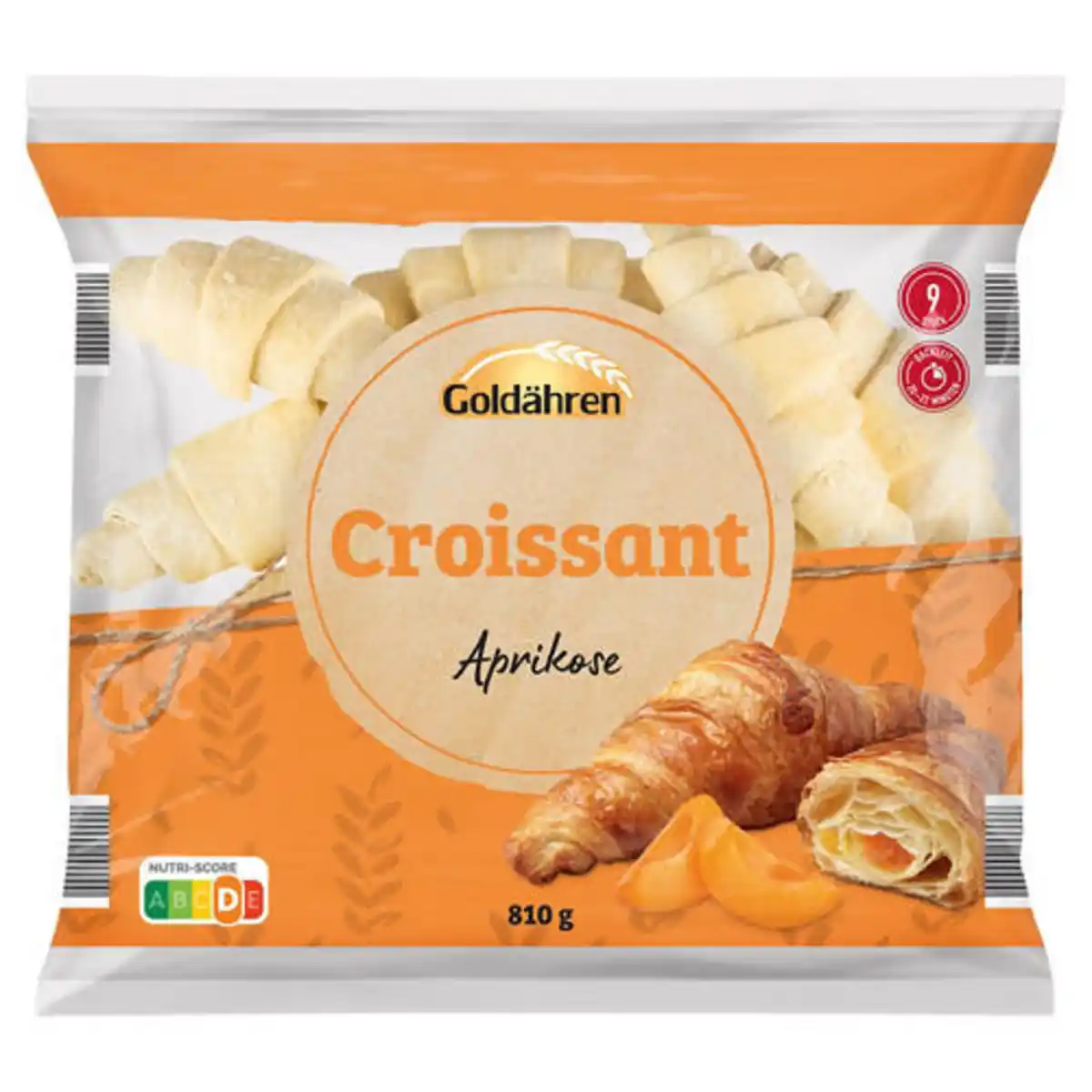 Bild 1 von GOLDÄHREN Aufback-Croissants 810 g, Aprikose