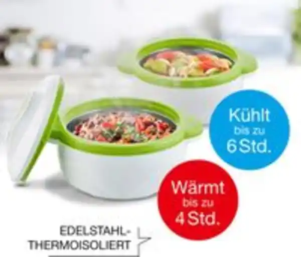 Bild 3 von 3er Thermoschüssel Set Premium grün