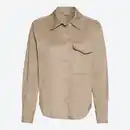 Bild 1 von Damen-Bluse in Veloursleder-Optik