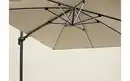 Bild 3 von Sonnenschirm, beige, 300 x 256 cm, inkl. LED Solarbeleuchtung