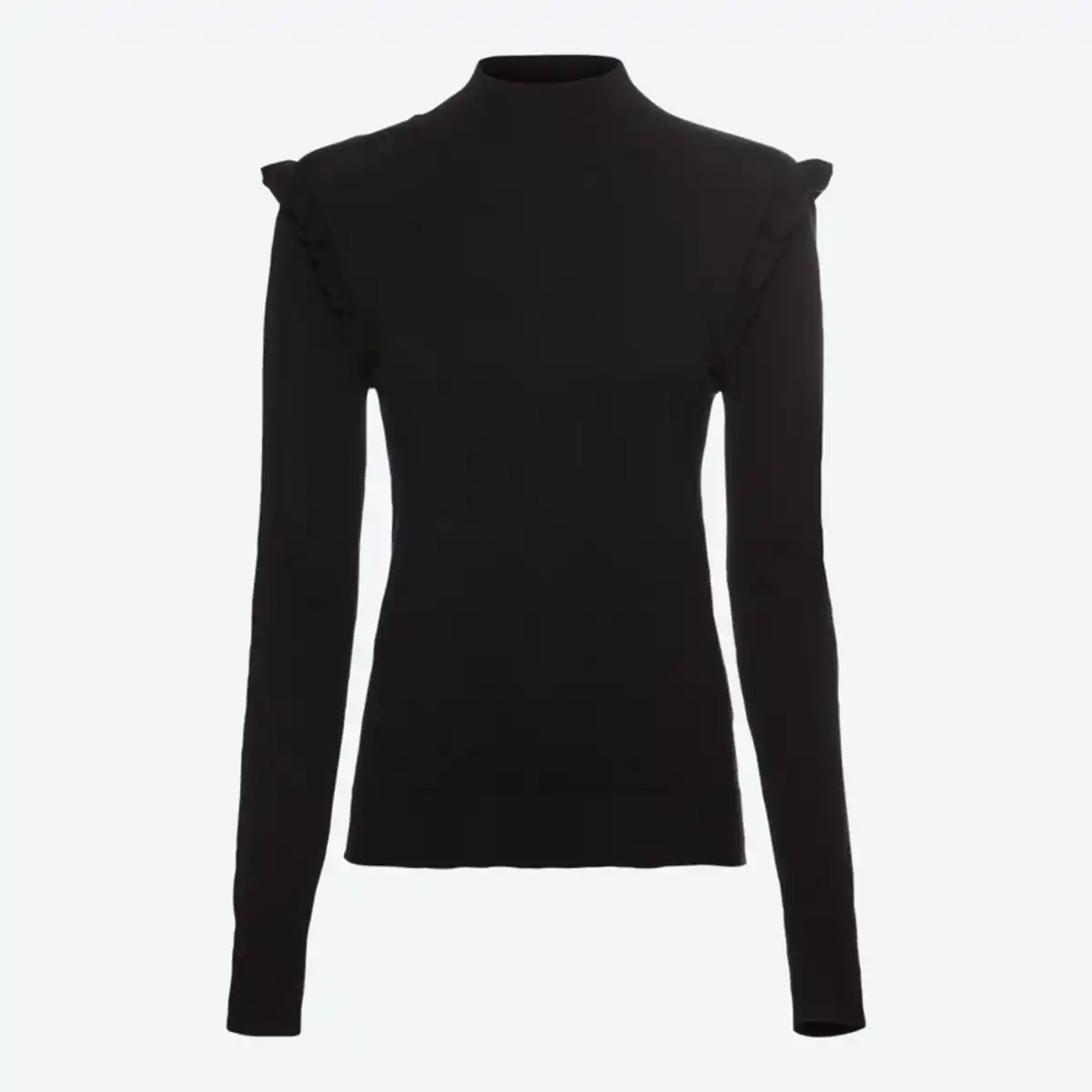 Bild 2 von Damen-Pullover mit Rüschen an den Schultern