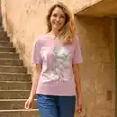 Bild 1 von Damen-T-Shirt mit Frontaufdruck