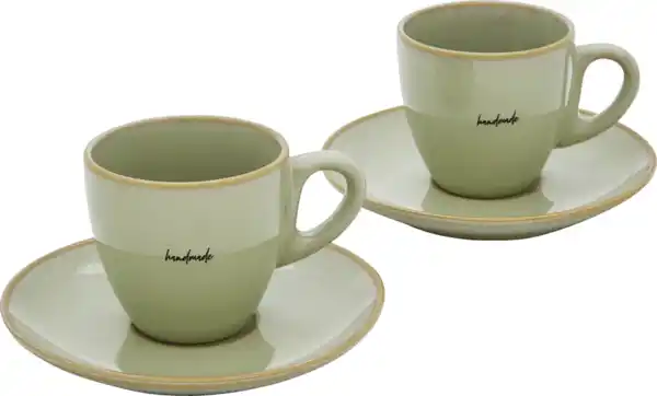 Bild 2 von IDEENWELT Espressotassen 2er-Set grün