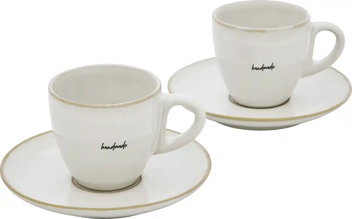 Bild 2 von IDEENWELT Espressotassen 2er-Set creme