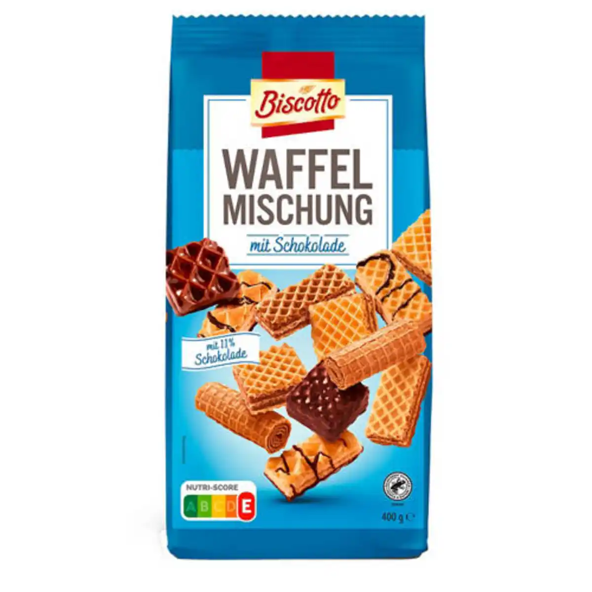 Bild 1 von BISCOTTO Gebäck & Waffelmischung 400 g, Waffel