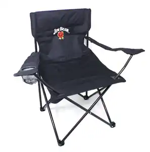 Jim Beam faltbarer Campingstuhl mit Getränkehalter JB0253