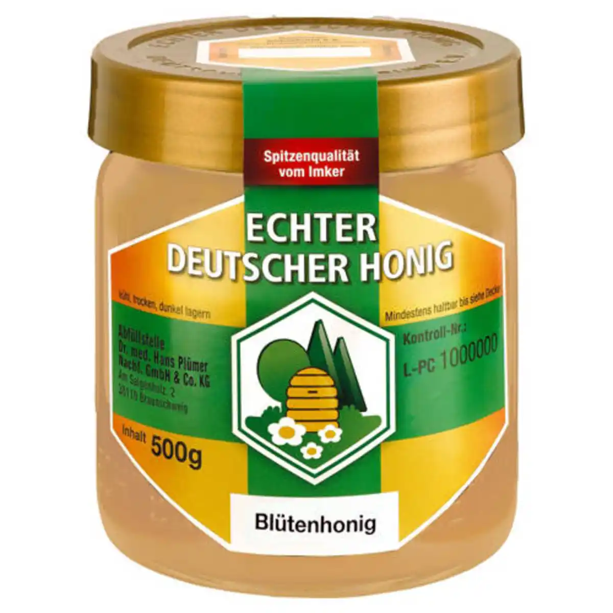 Bild 1 von ECHTER DEUTSCHER HONIG Blütenhonig cremig 500 g