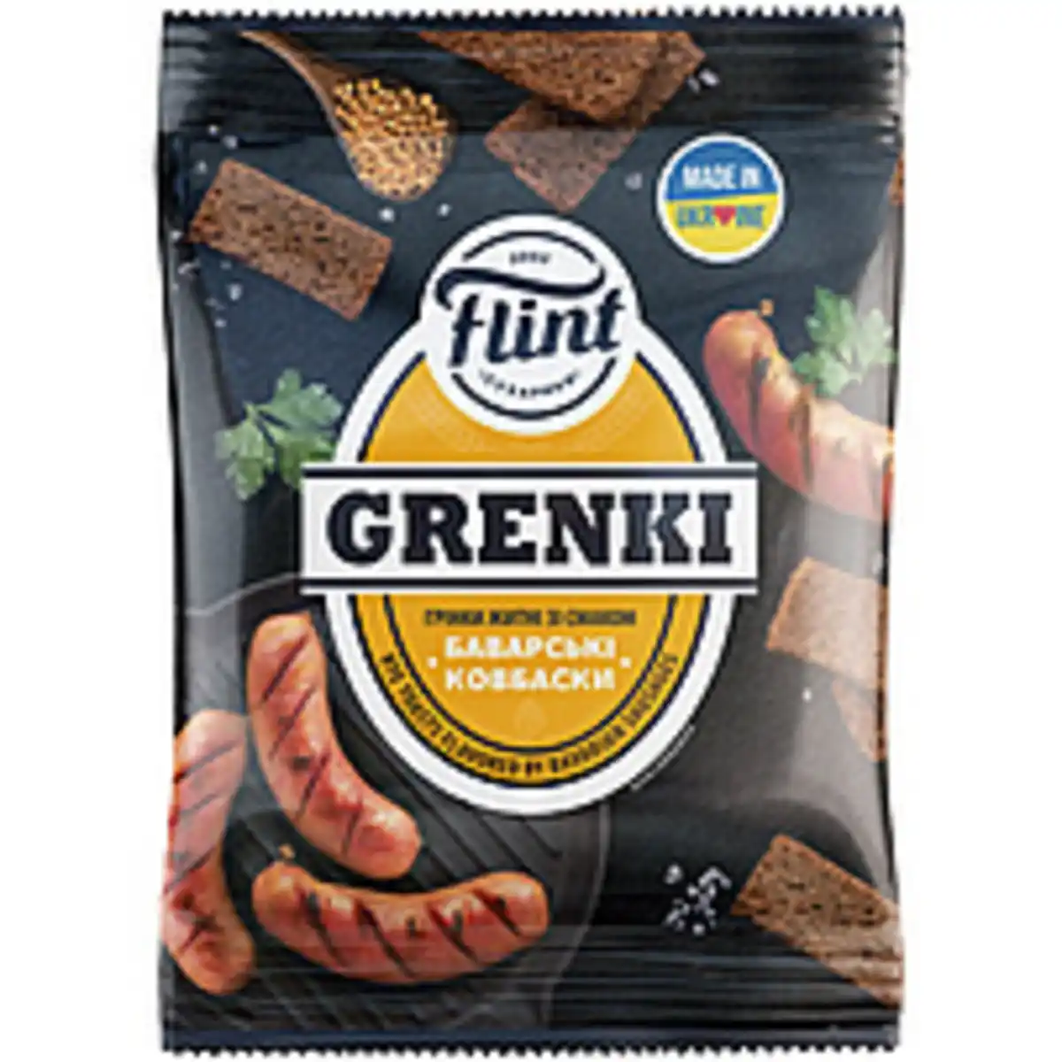 Bild 1 von "Flint" - Snack aus Roggenmischbrot mit Würstchen-Geschmack ...