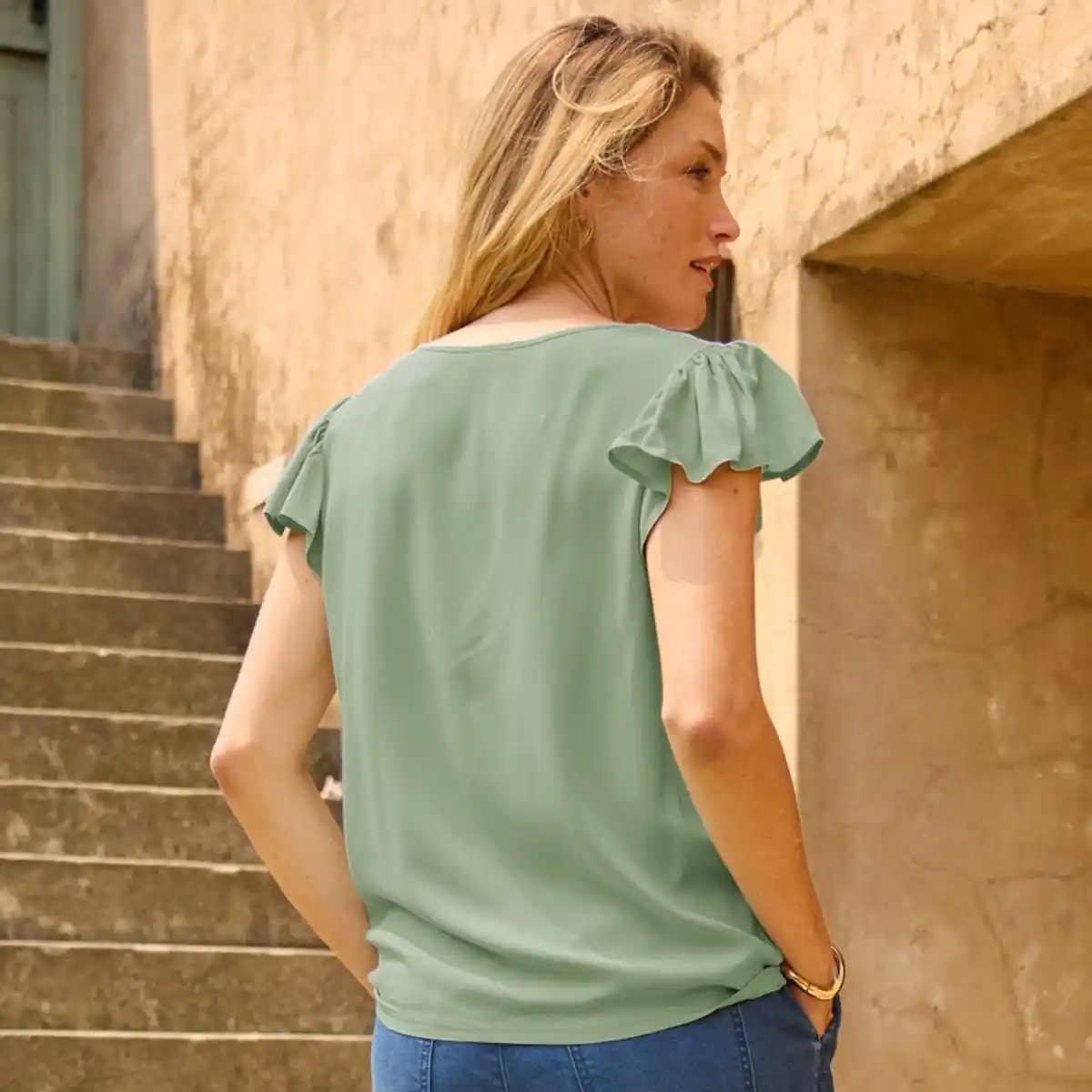 Bild 4 von Damen-Bluse aus Viskose